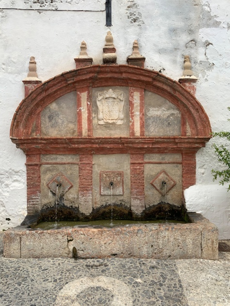 Frigiliana - Brunnen