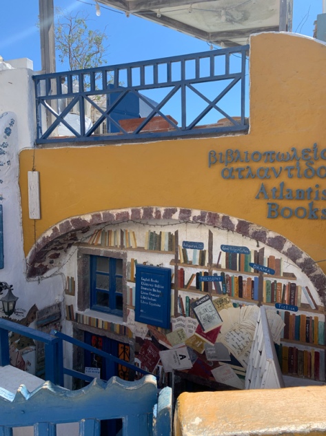 Santorini - Oia Book Shop