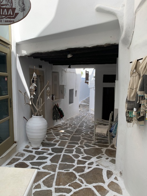 Naxos Stadt - Einkaufsgasse