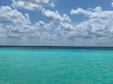 Mexiko, Bacalar Lagune der 7 Farben