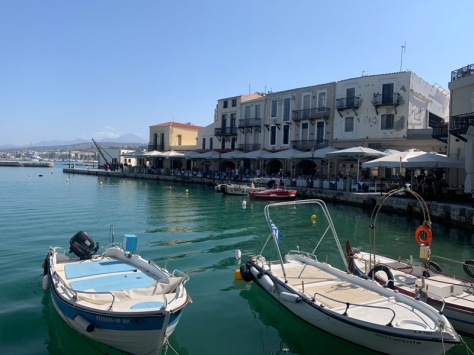 Griechenland, Kreta Rethymno Hafen