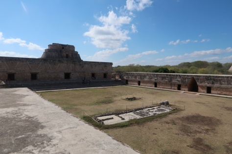 Mexiko, Uxmal Maya Ruinen